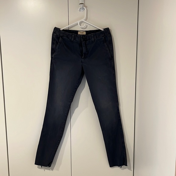 Baldwin Denim Washed Blue Chinos - Picture 1 of 9